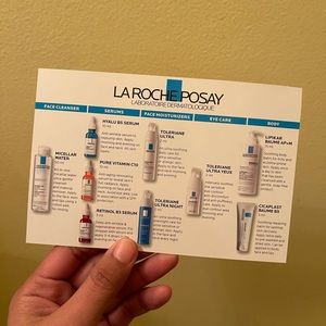 La roche posay sample set